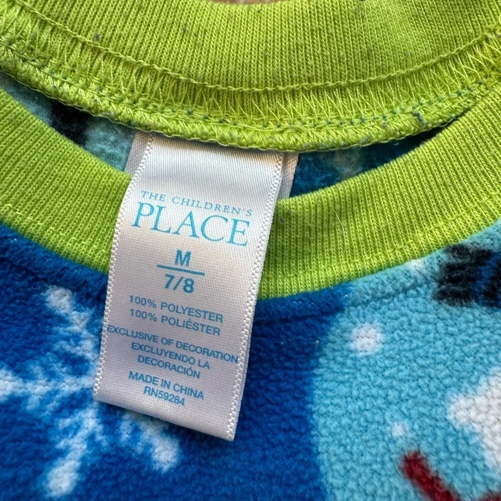 Boys Youth Holiday, Winter Sz 7/8 Pjs Lot, Gap and Children’s Place